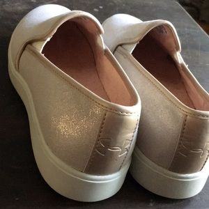 Under Armour - Glitter Sneaker Flats - Rose Gold
